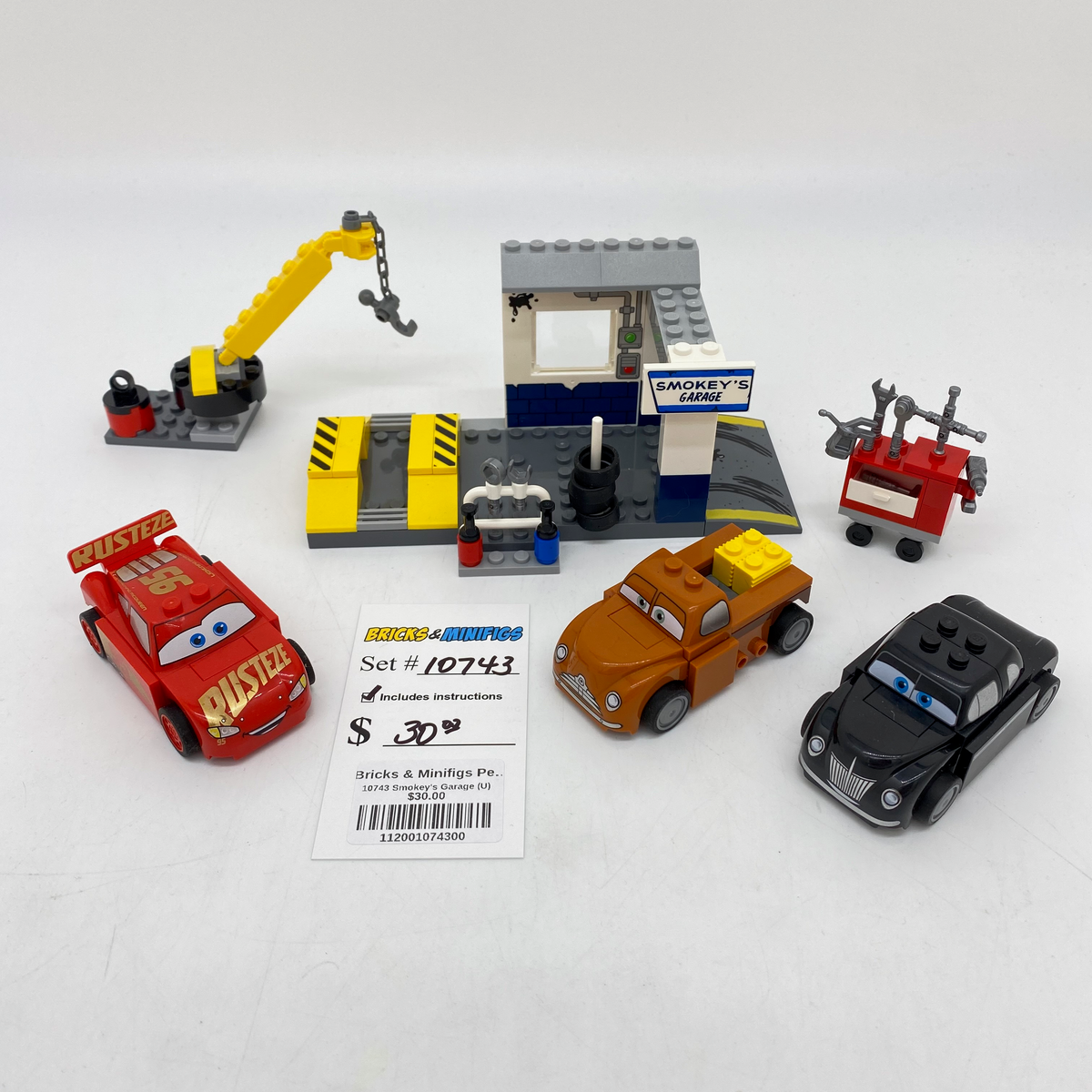 Lego juniors cars 3 smokey's garage online