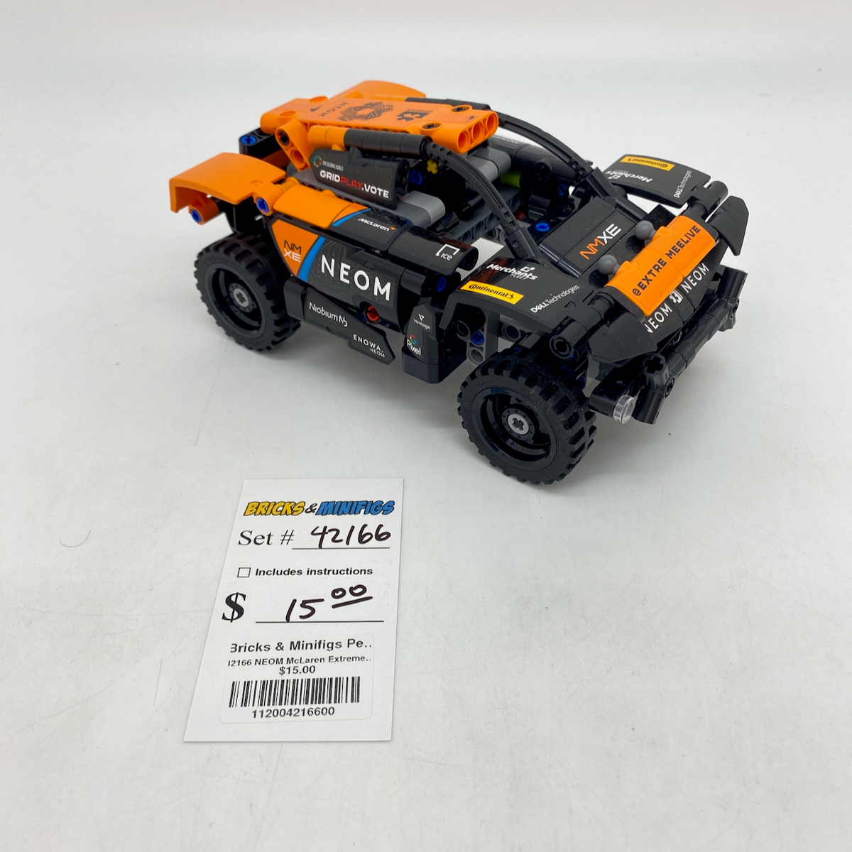 ラメール 42166 NEOM McLaren Extreme E Race Car (U) – Bricks & Minifigs