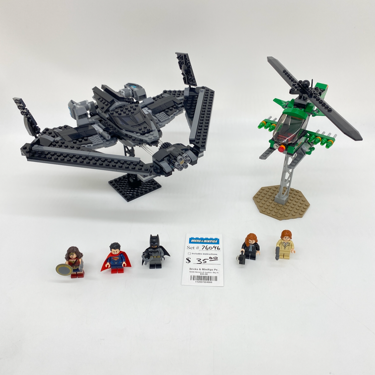 76046 Heroes of Justice: Sky High Battle (U) – Bricks & Minifigs