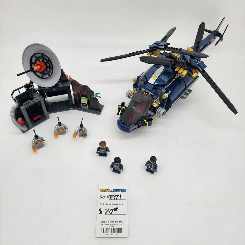 8971 Aerial Defense Unit (U) – Bricks & Minifigs - Pearland