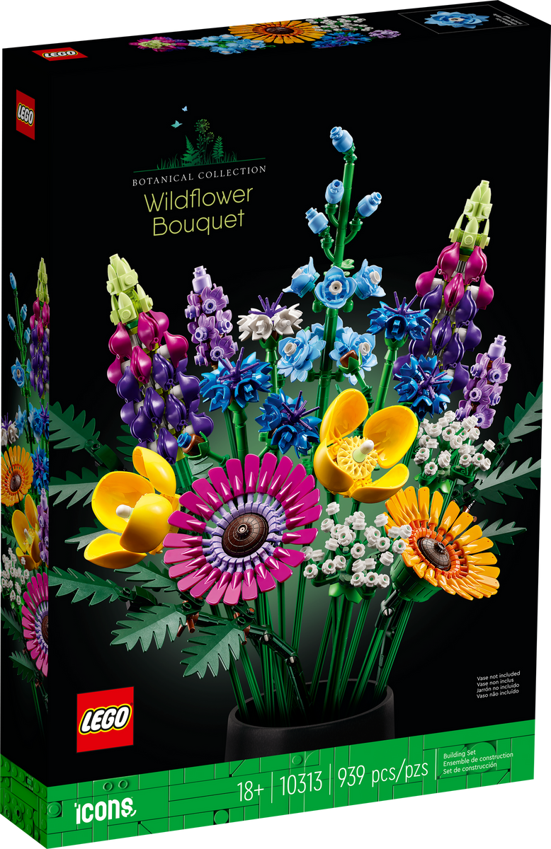 10313 Wildflower Bouquet – Bricks & Minifigs - Pearland 10313 Wildflower Bouquet – Bricks & Minifigs - Pearland