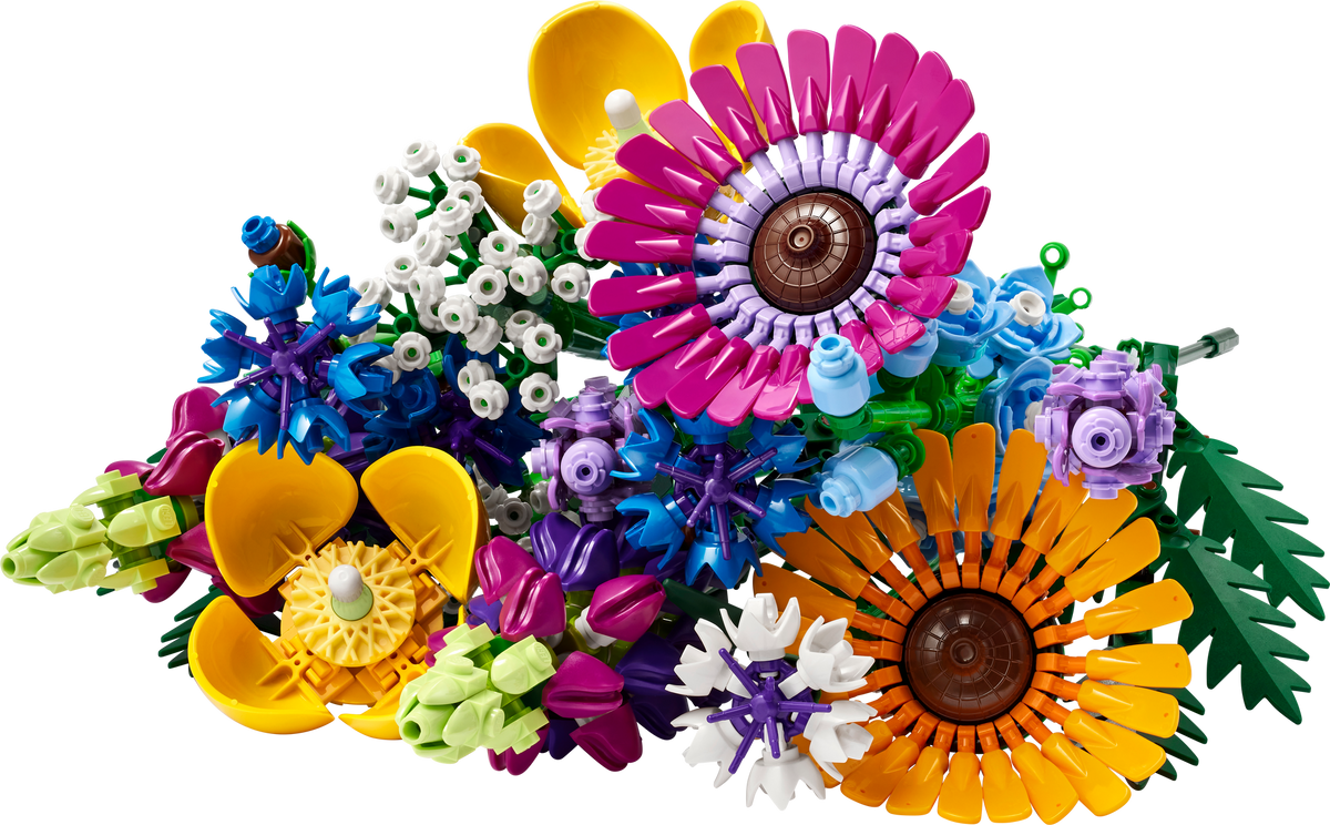 10313 Wildflower Bouquet – Bricks & Minifigs - Pearland