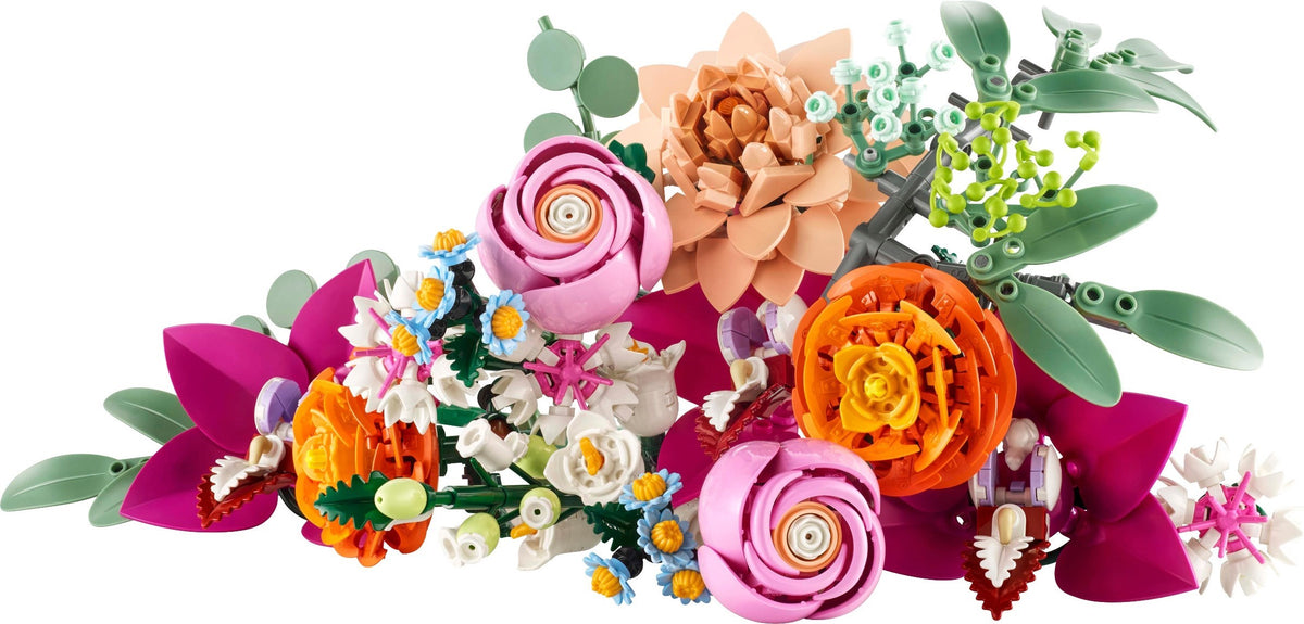 10342 Pretty Pink Flower Bouquet – Bricks & Minifigs - Pearland