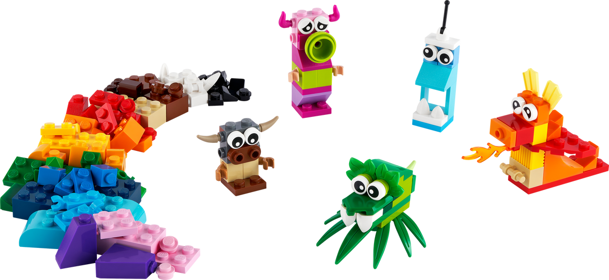 11017 Creative Monsters – Bricks & Minifigs - Pearland