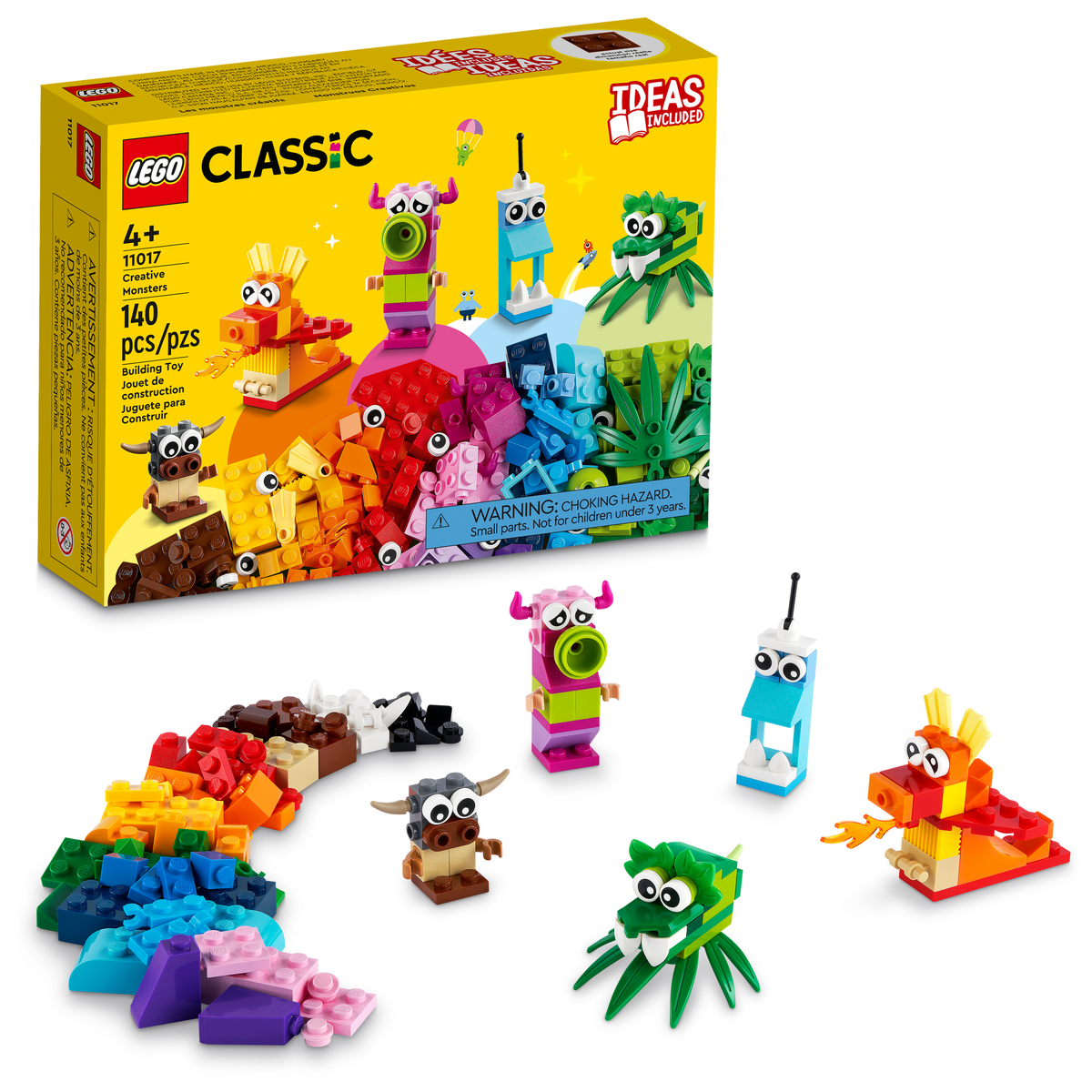 玩具 11017 Creative Monsters – Bricks & Minifigs - Pearland
