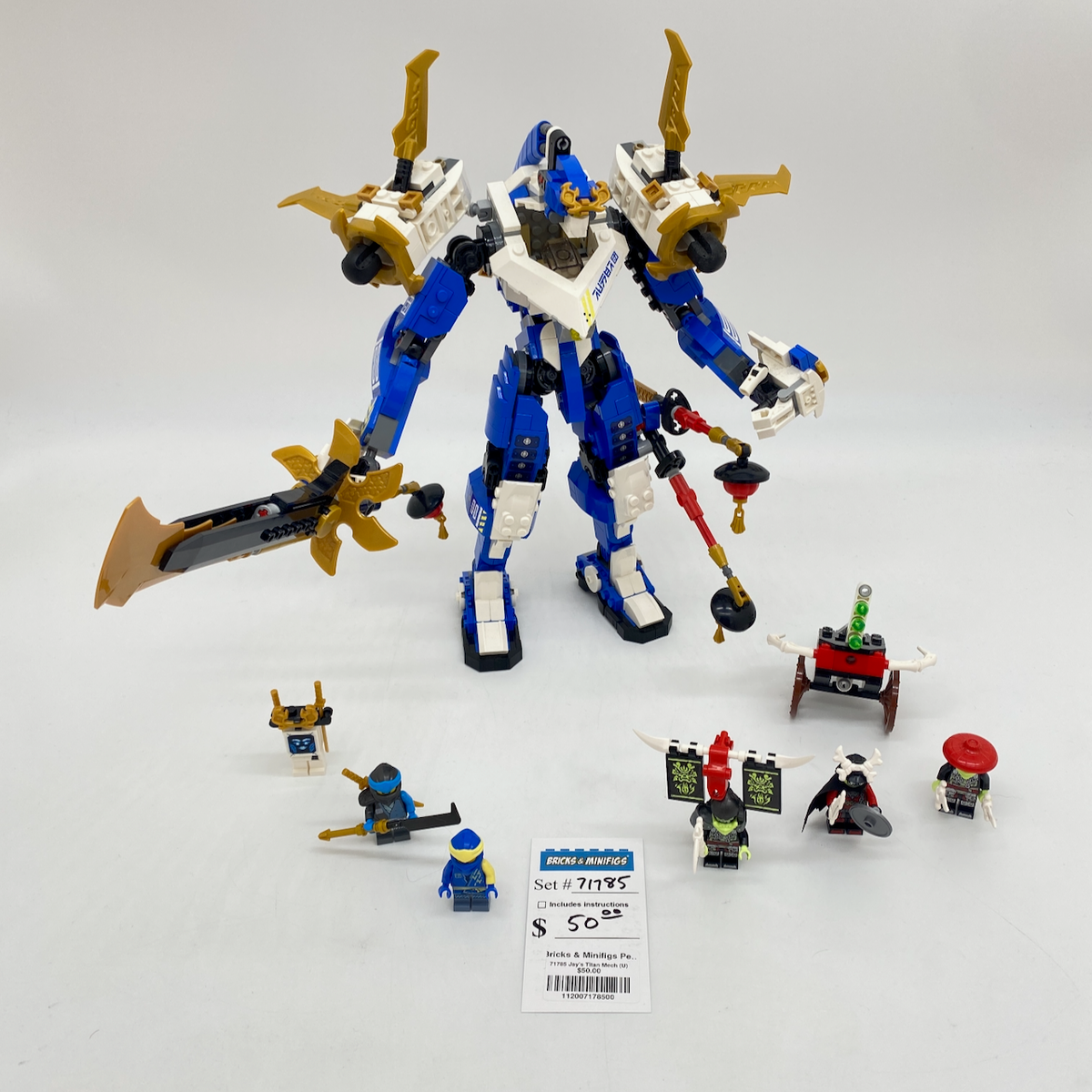 71785 Jay's Titan Mech (U) – Bricks & Minifigs - Pearland