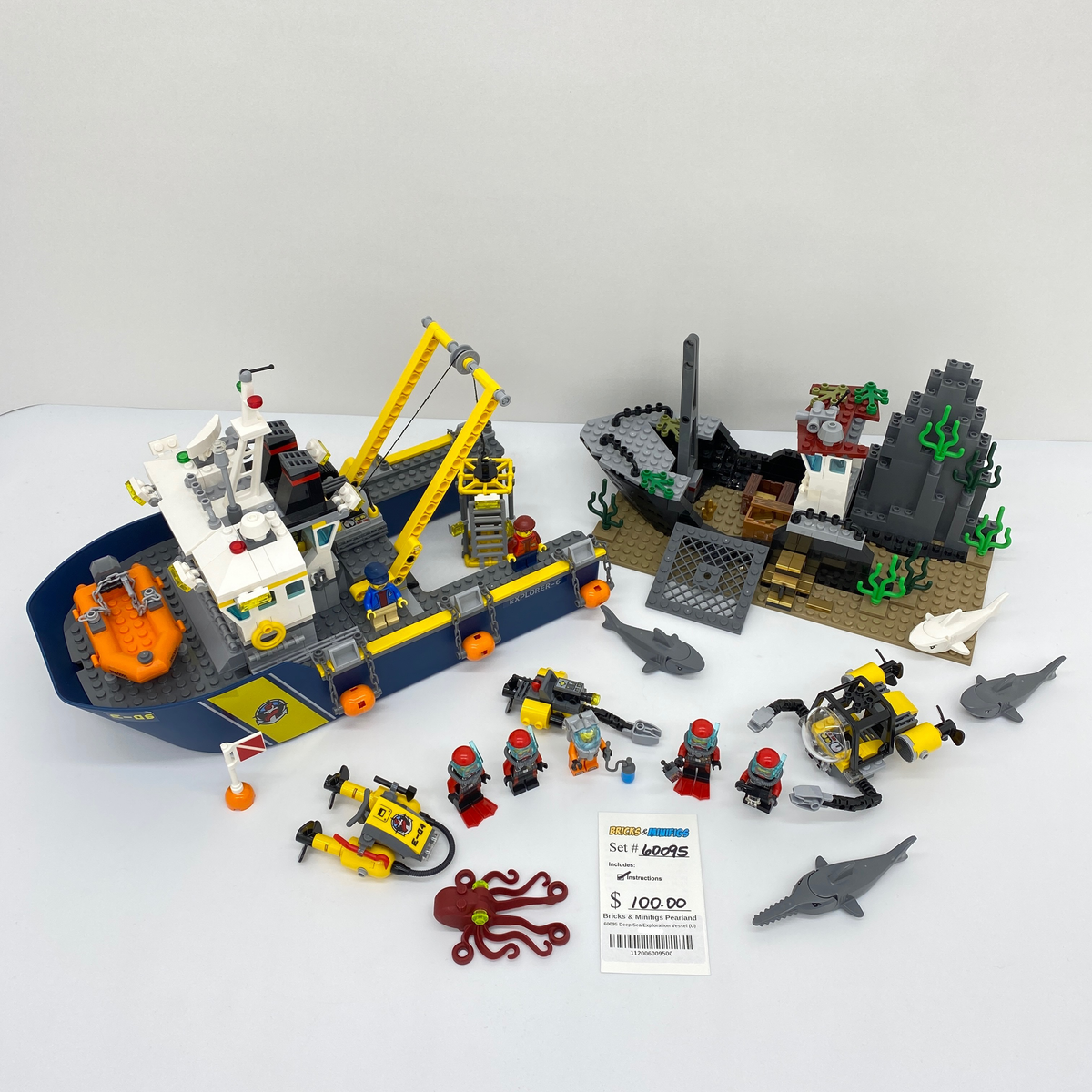 60095 Deep Sea Exploration Vessel (U) – Bricks & Minifigs - Pearland