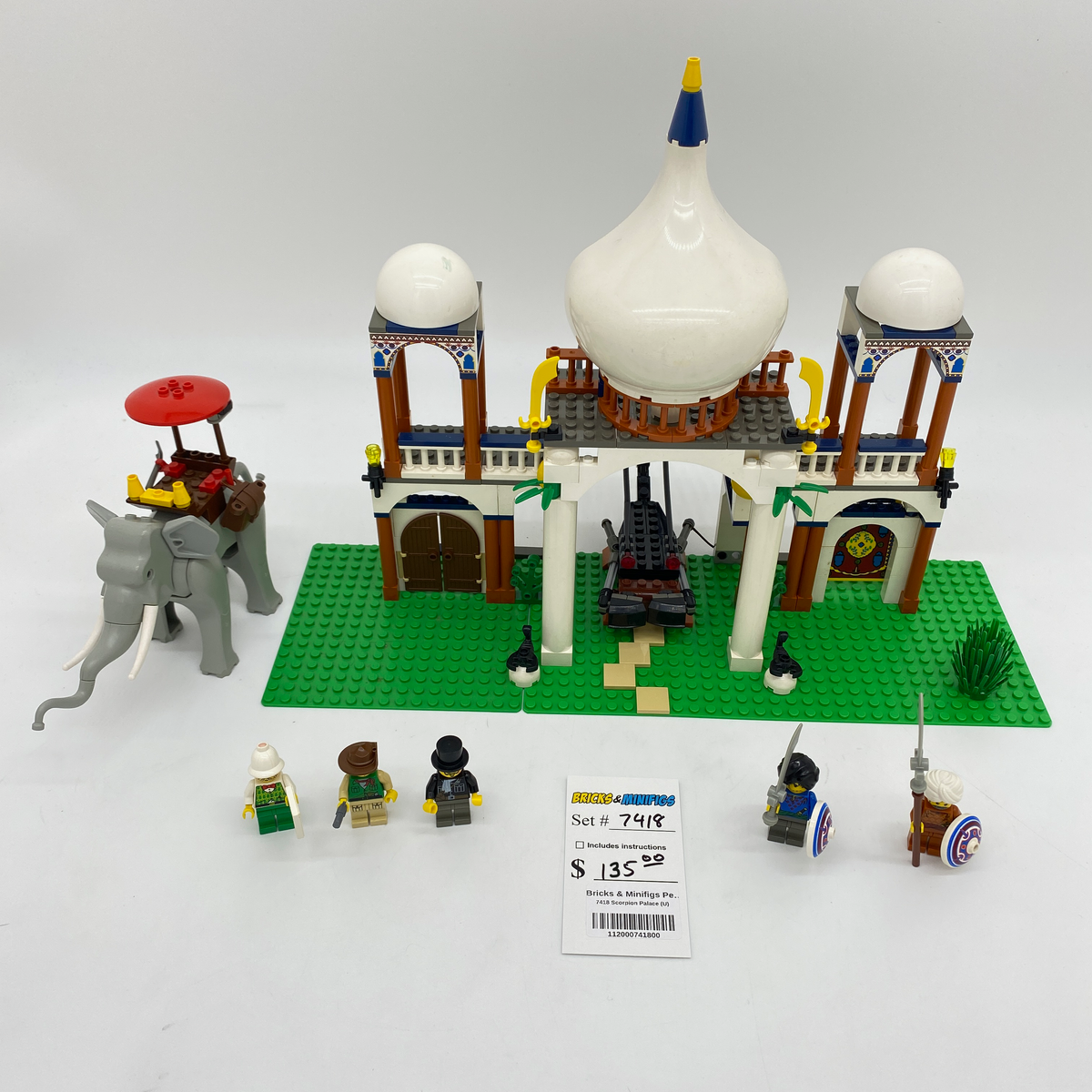 7418 Scorpion Palace (U) – Bricks & Minifigs - Pearland 7418 Scorpion Palace (U) – Bricks & Minifigs - Pearland