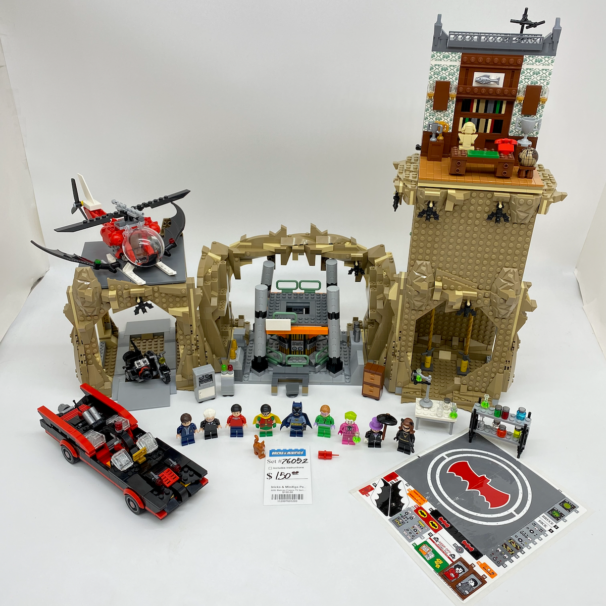 ガーデン雑貨 76052 Batman Classic TV Series - Batcave (U) – Bricks & Minifigs