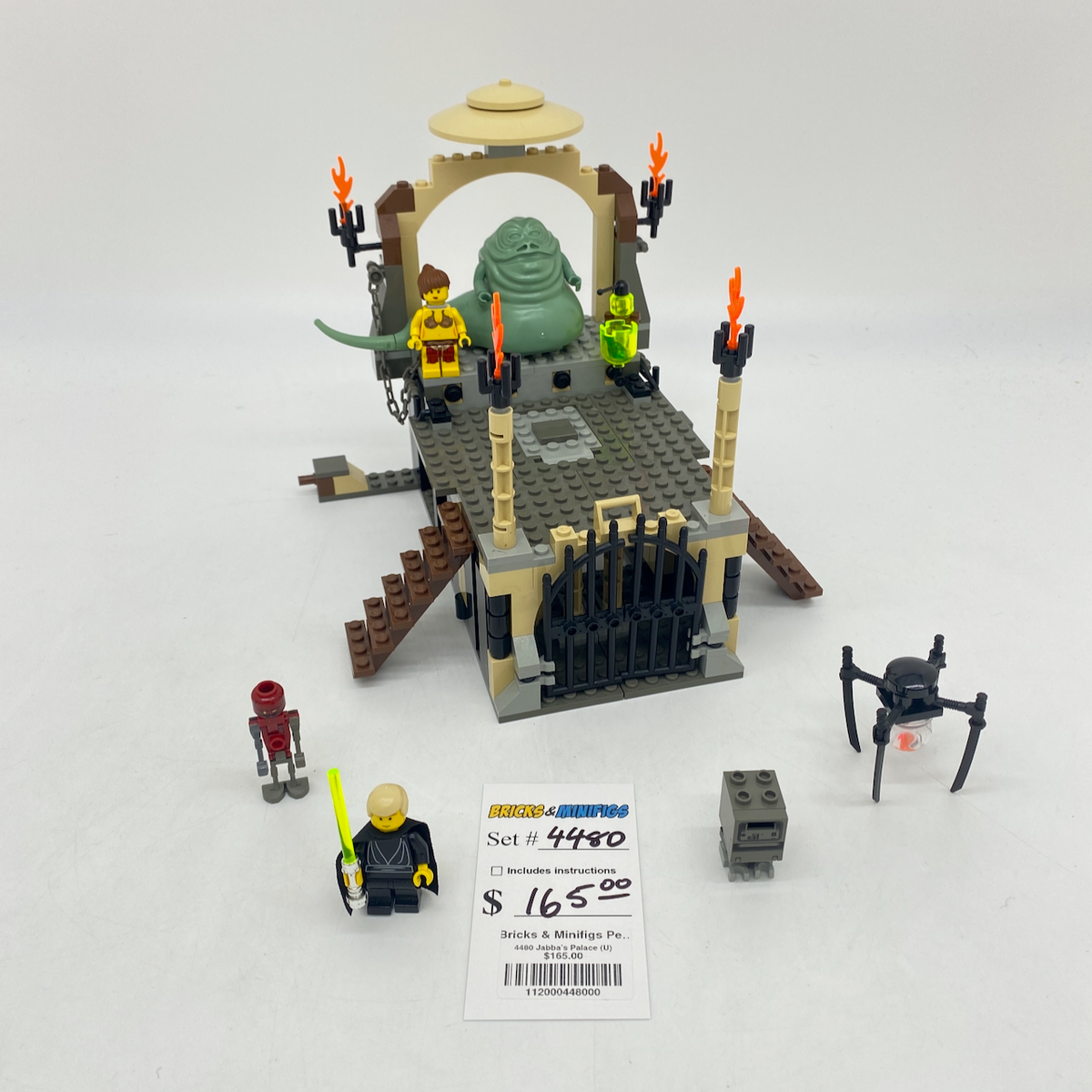 4480 Jabba's Palace (U) – Bricks & Minifigs - Pearland 4480 Jabba's Palace (U) – Bricks & Minifigs - Pearland