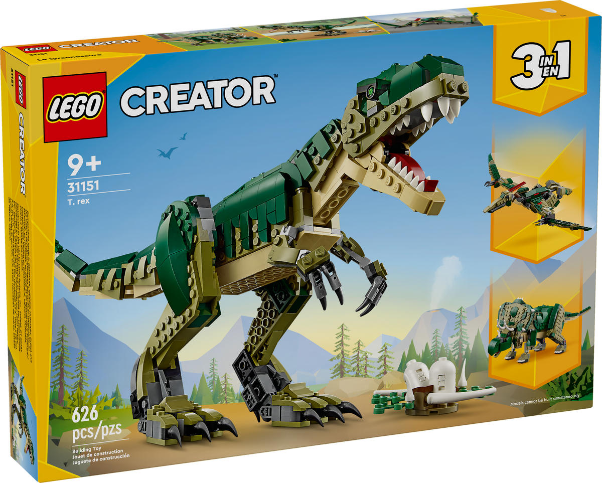 31151 T. Rex – Bricks & Minifigs - Pearland