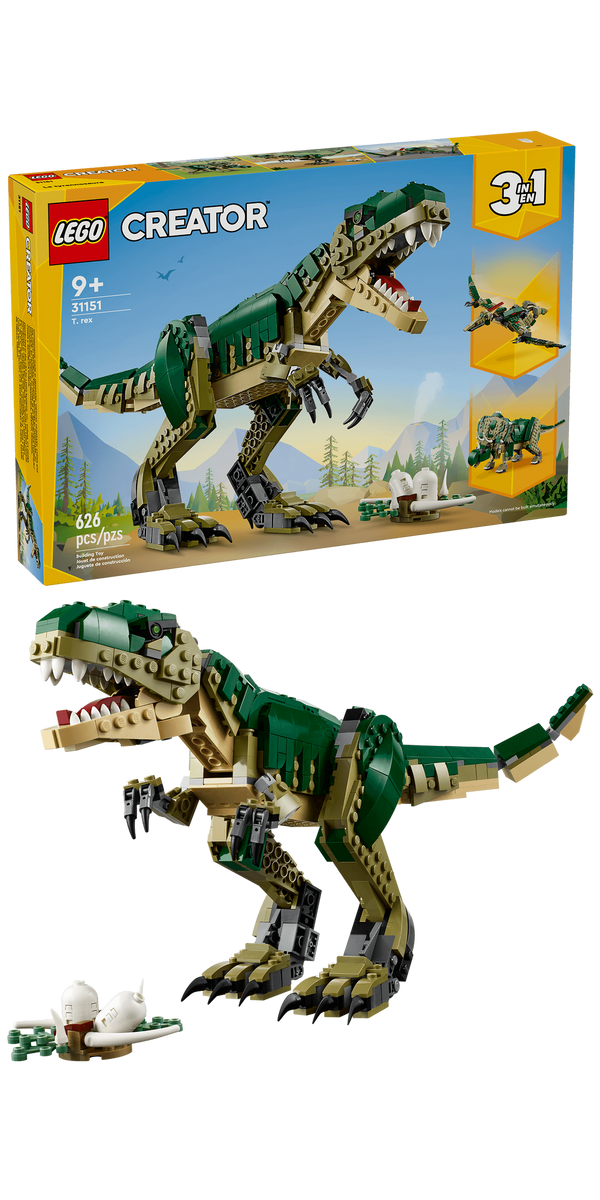 31151 T. Rex – Bricks & Minifigs - Pearland