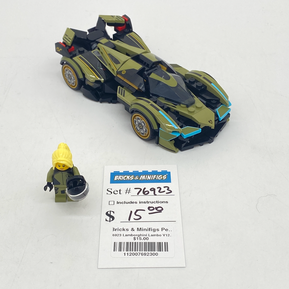 Tanas store様 76923 Lamborghini Lambo V12 Vision GT Super Car (U) – Bricks