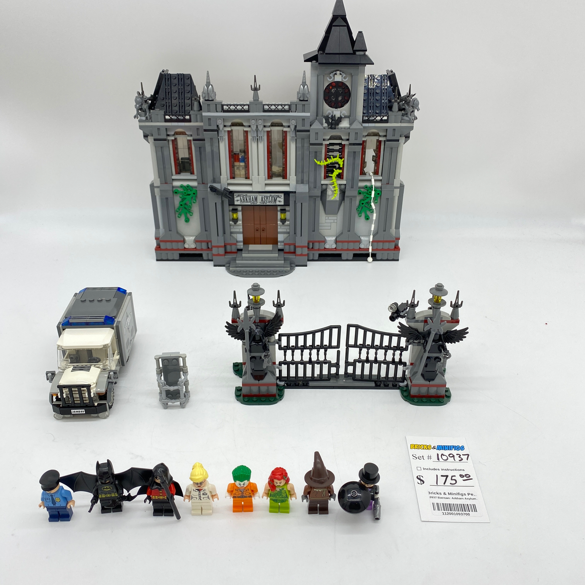 10937 Batman: Arkham Asylum Breakout (U) – Bricks & Minifigs 10937 Batman: Arkham Asylum Breakout (U) – Bricks & Minifigs