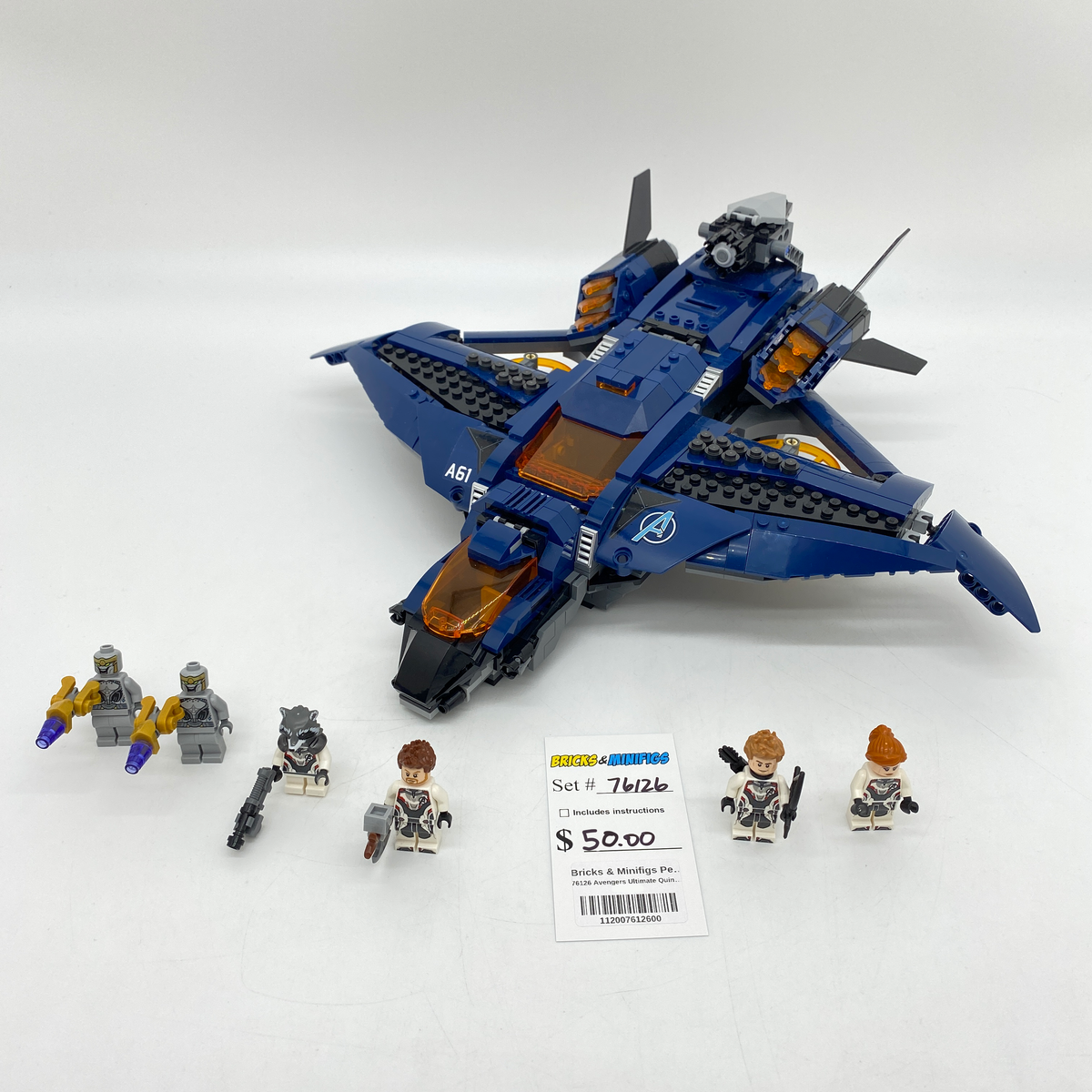 76126 Avengers Ultimate Quinjet (U) – Bricks & Minifigs - Pearland