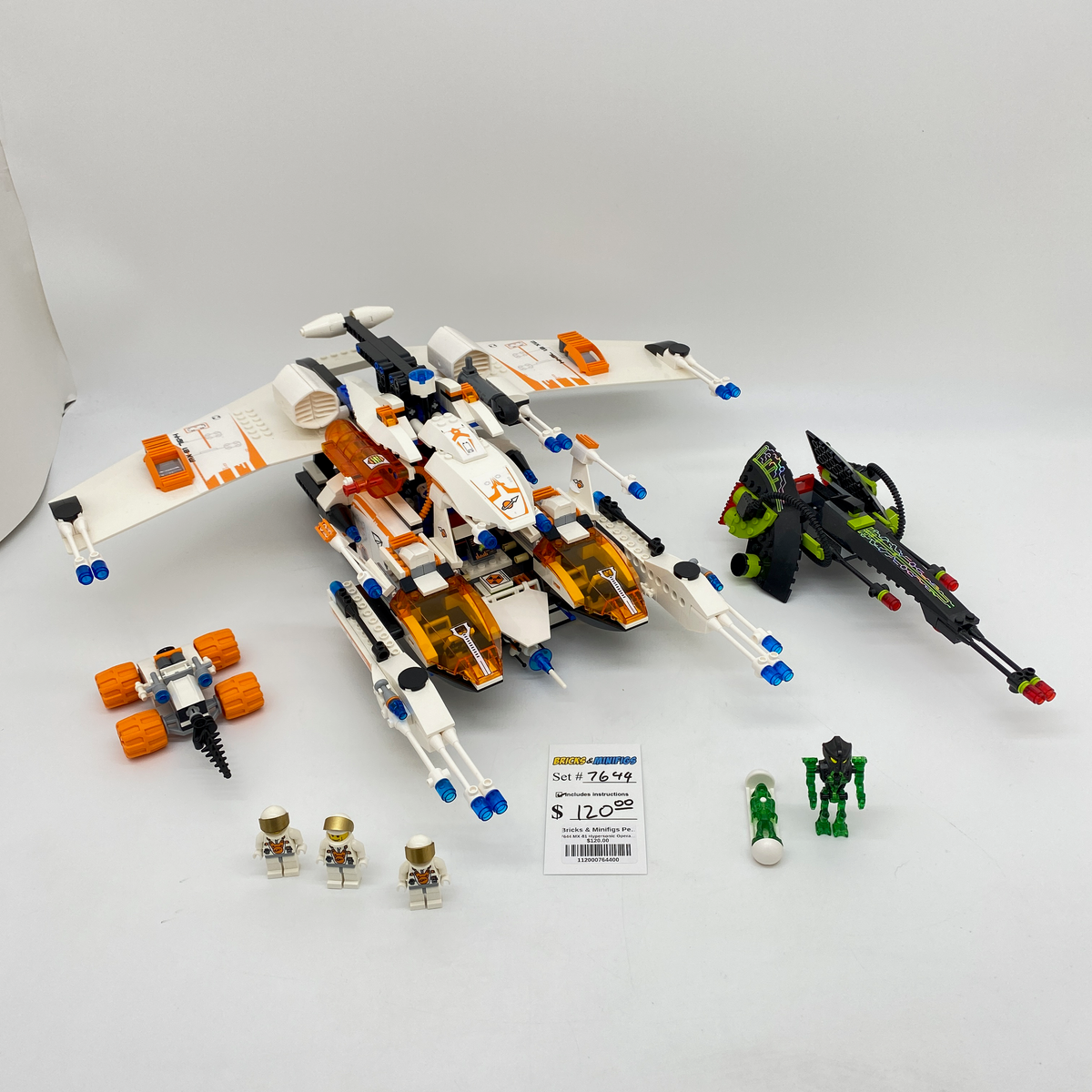 7644 MX-81 Hypersonic Operations Aircraft (U) – Bricks & Minifigs