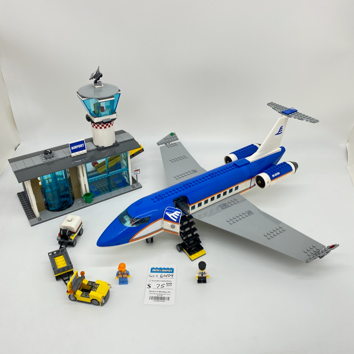 60104 Airport Passenger Terminal (U1) – Bricks & Minifigs - Pearland