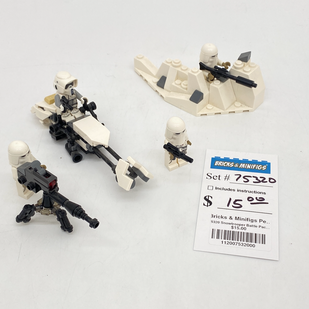 75320 Snowtrooper Battle Pack (U) – Bricks & Minifigs - Pearland