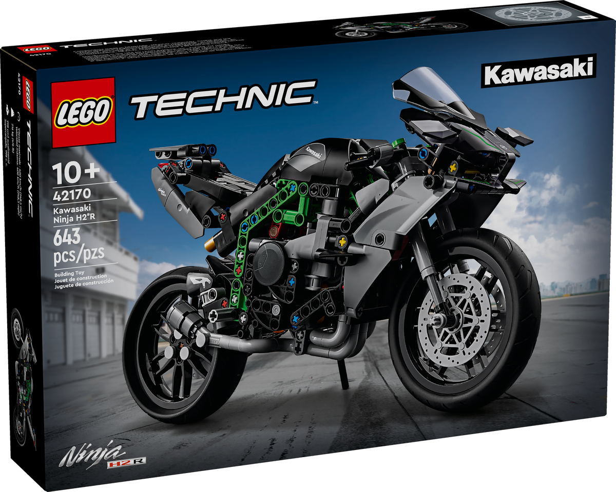 42170 Kawasaki Ninja H2R Motorcycle – Bricks & Minifigs - Pearland