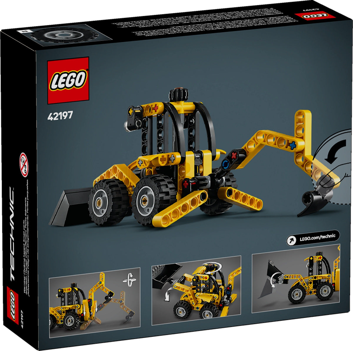 42197 Backhoe Loader – Bricks & Minifigs - Pearland