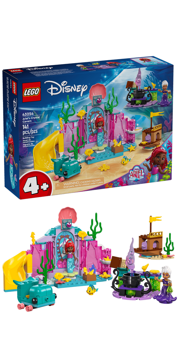 43254 Ariel's Crystal Cavern – Bricks & Minifigs - Pearland