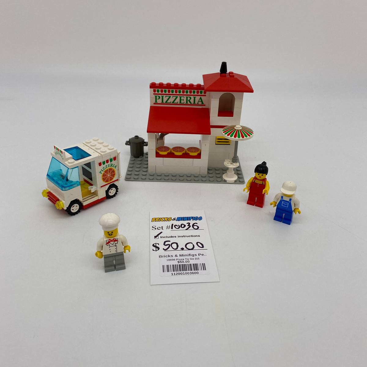 10036 Pizza To Go (U) – Bricks & Minifigs - Pearland