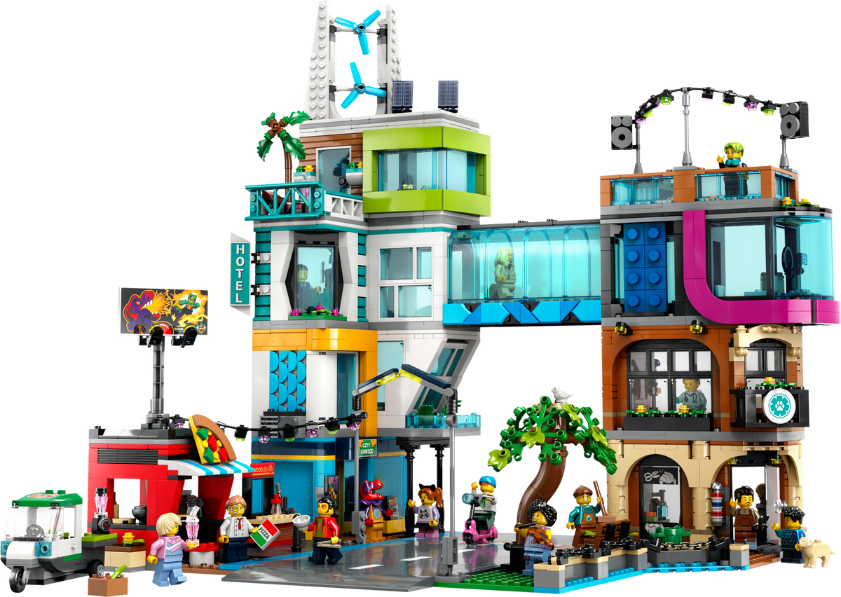 60380 Downtown – Bricks & Minifigs - Pearland