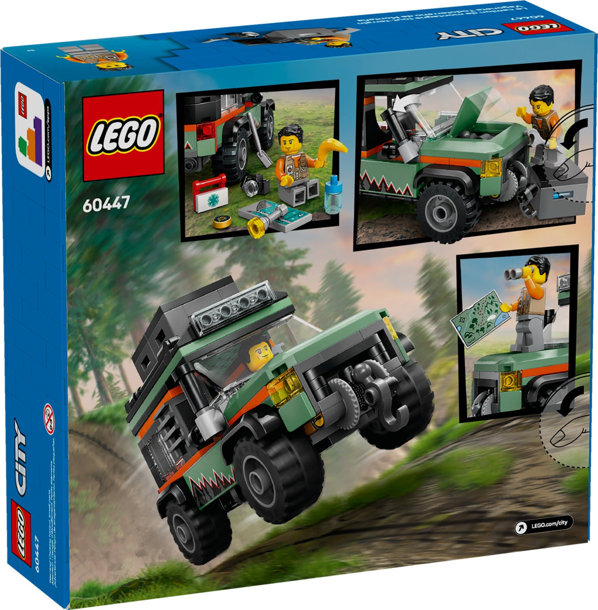 Green Gate 4点セット 60447 Off-Road 4x4 Mountain Truck – Bricks & Minifigs - Pearland