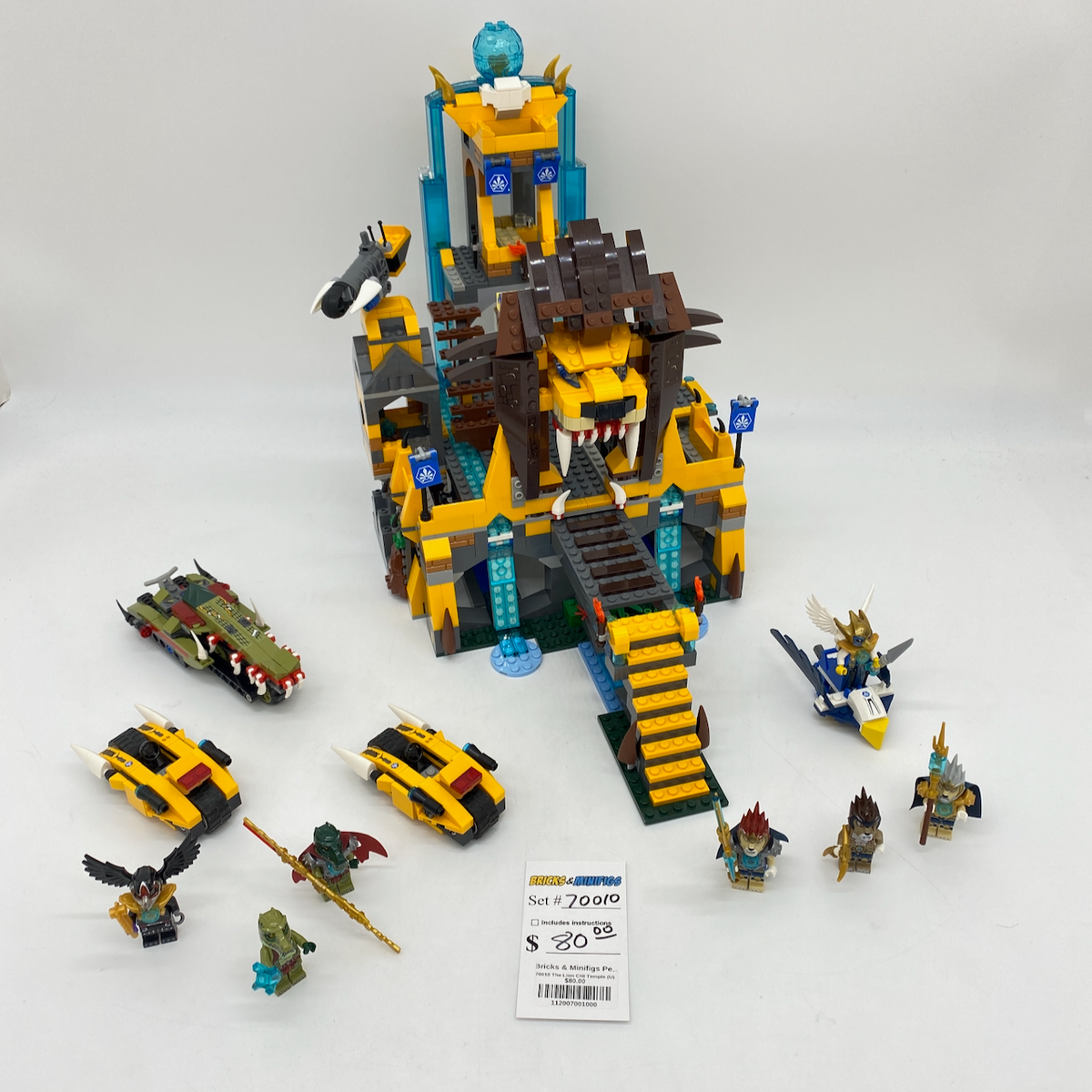 【だー】teleセット売り 70010 The Lion CHI Temple (U) – Bricks & Minifigs - Pearland