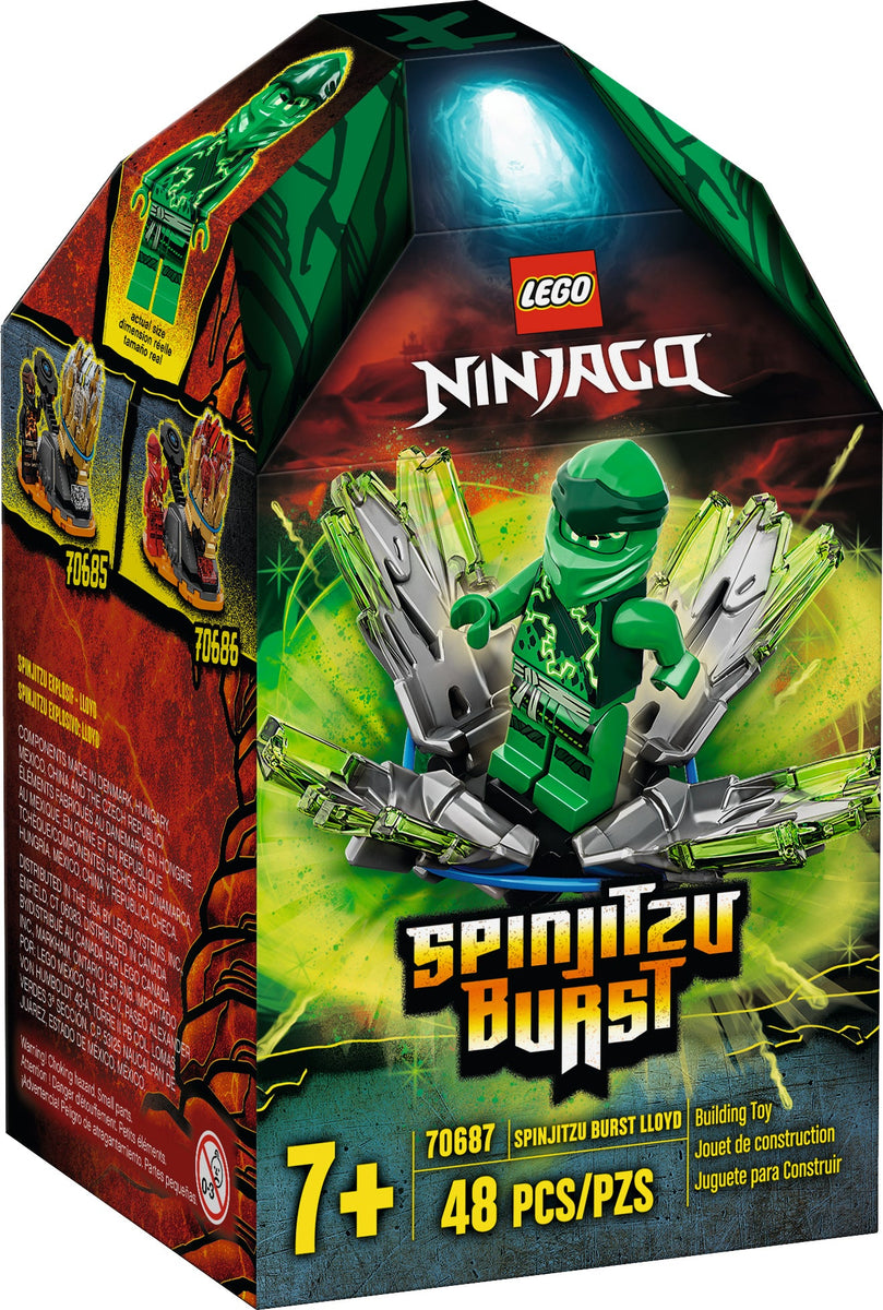 70687 Spinjitzu Burst - Lloyd – Bricks & Minifigs - Pearland