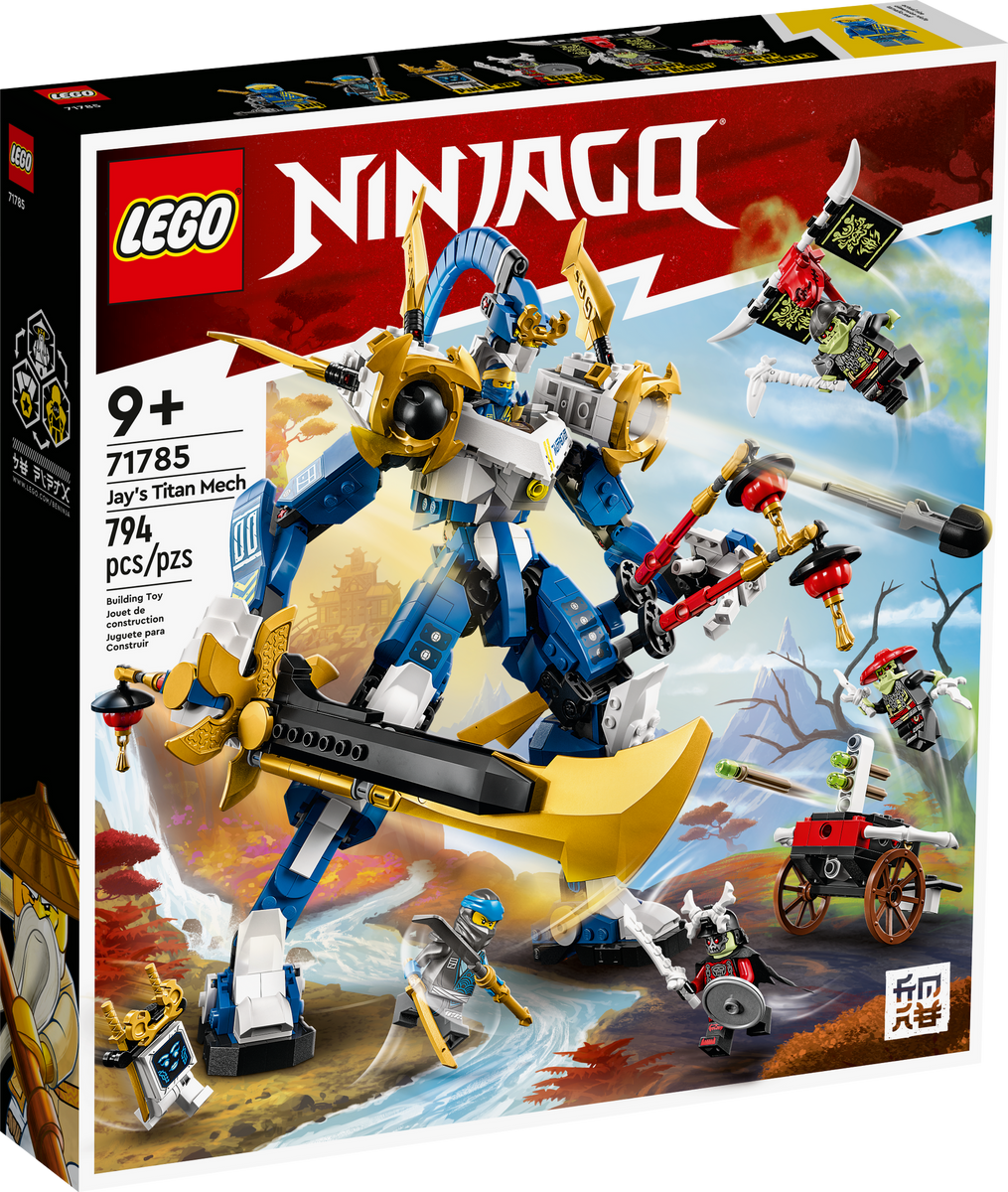 71785 Jay's Titan Mech – Bricks & Minifigs - Pearland