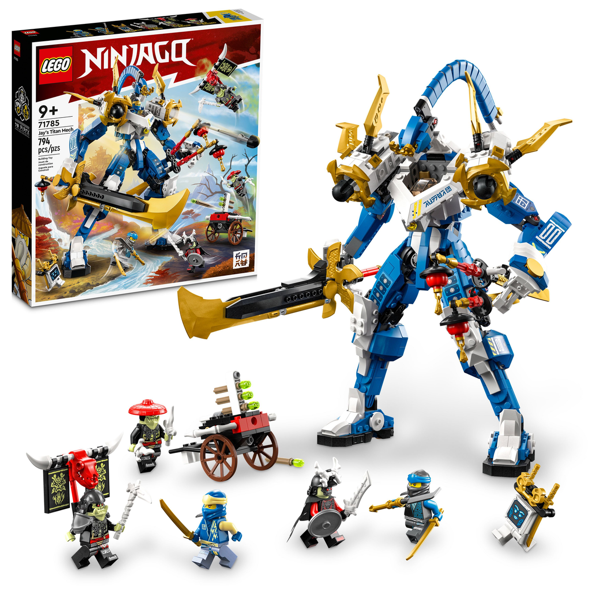 71785 Jay's Titan Mech – Bricks & Minifigs - Pearland