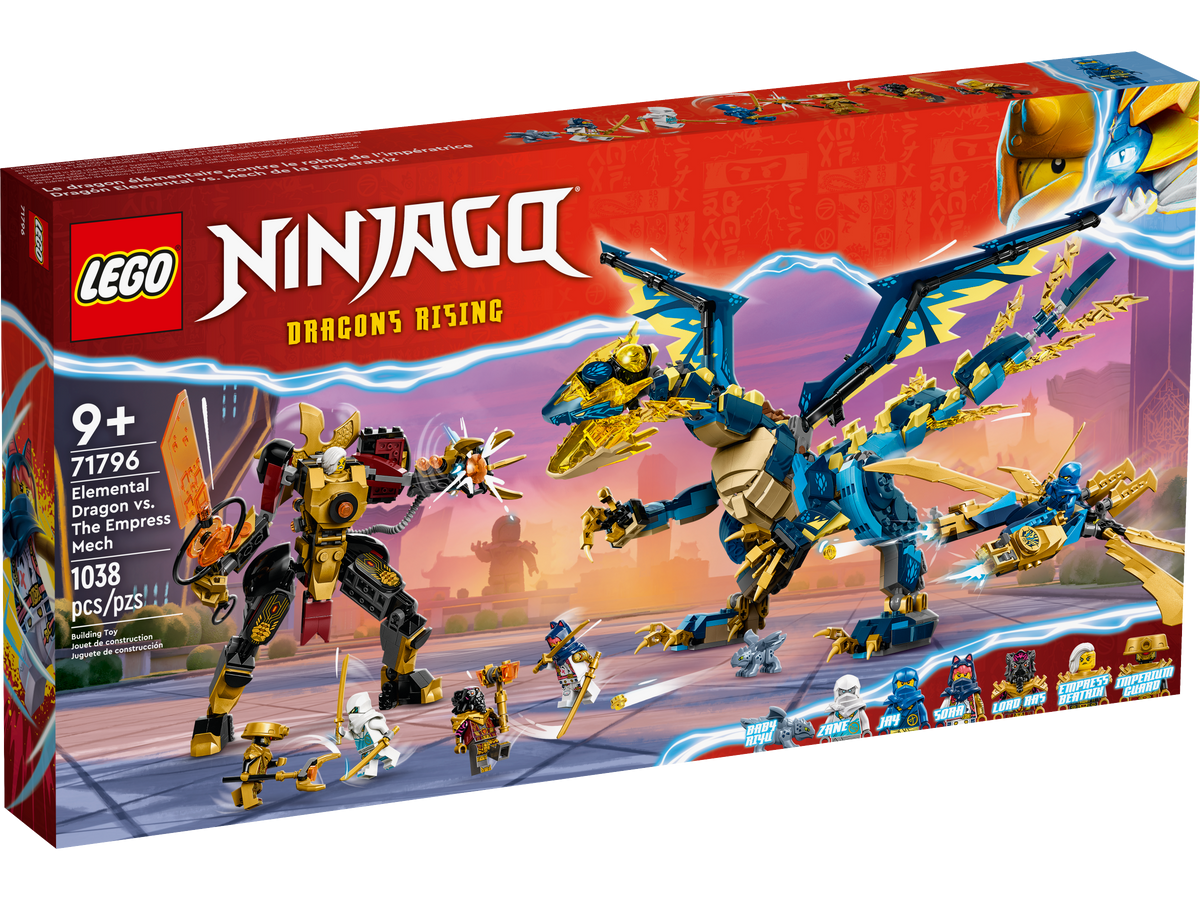 あやめ様 71796 Elemental Dragon vs. The Empress Mech – Bricks & Minifigs
