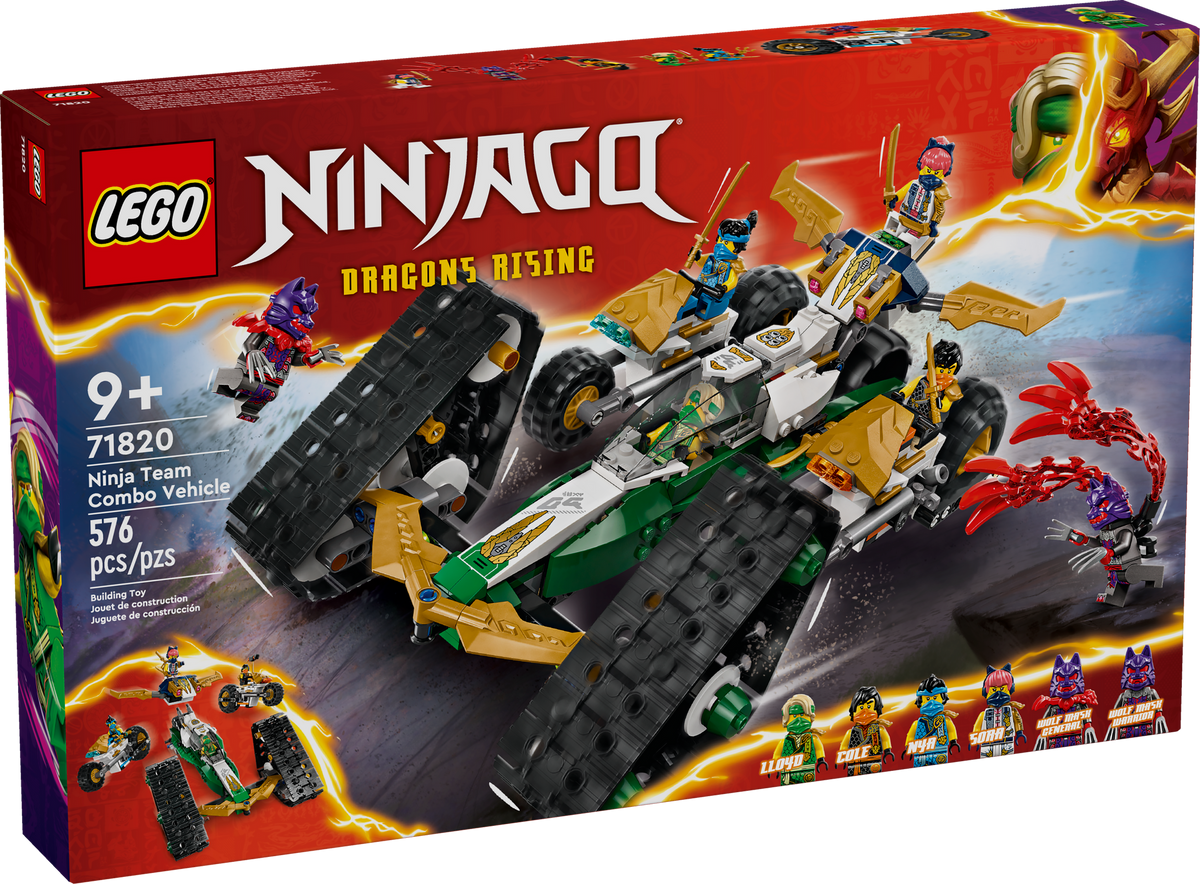 71820 Ninja Team Combo Vehicle – Bricks & Minifigs - Pearland 71820 Ninja Team Combo Vehicle – Bricks & Minifigs - Pearland