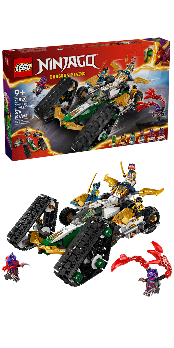 71820 Ninja Team Combo Vehicle – Bricks & Minifigs - Pearland 71820 Ninja Team Combo Vehicle – Bricks & Minifigs - Pearland