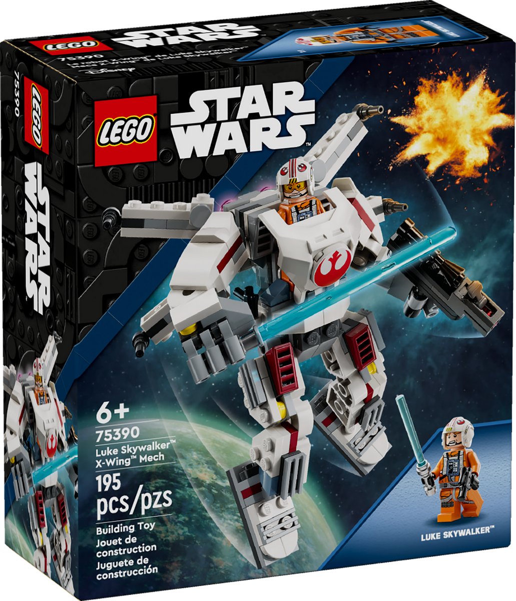 75390 Luke Skywalker X-Wing Mech – Bricks & Minifigs - Pearland