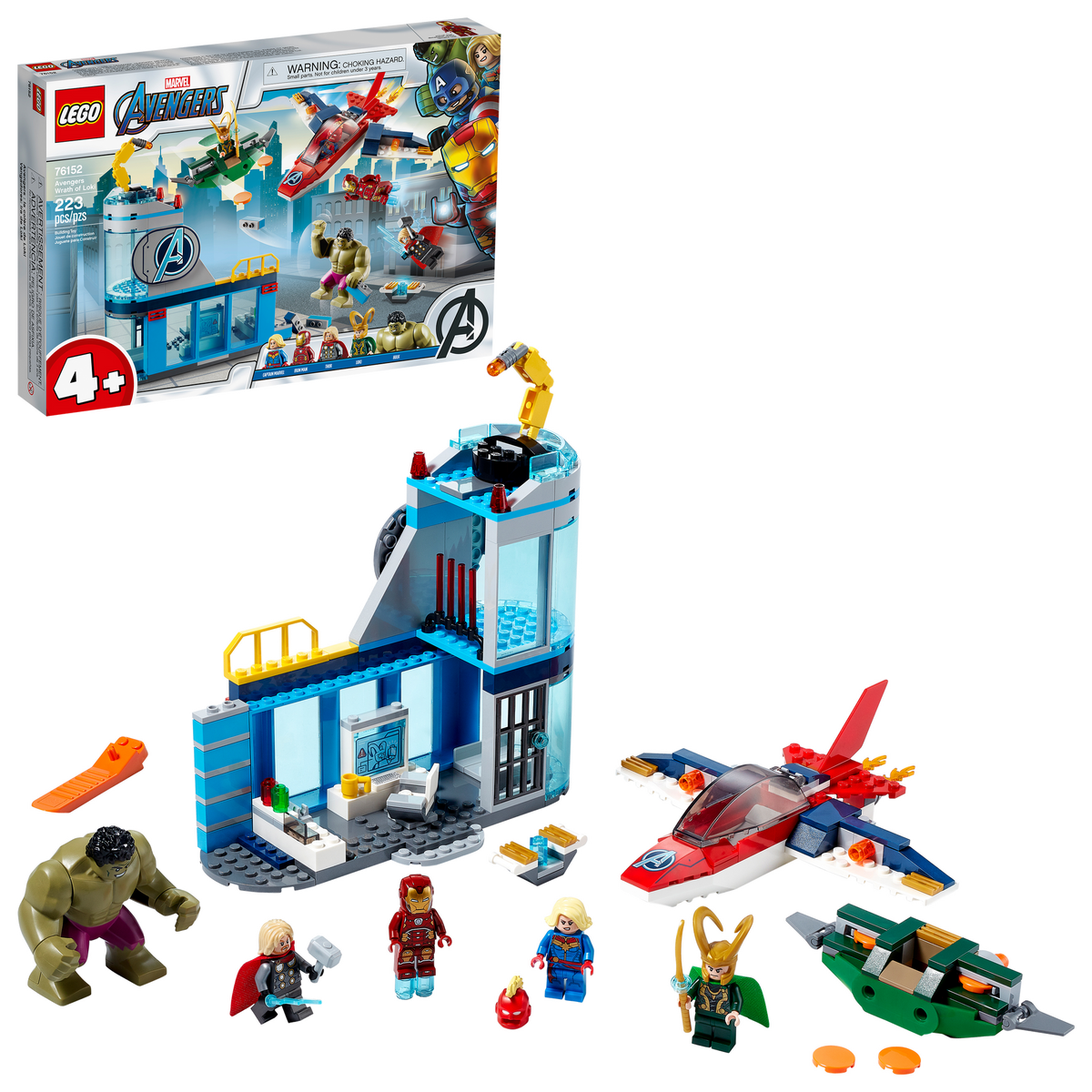 うがい 76152 Avengers Wrath of Loki – Bricks & Minifigs - Pearland