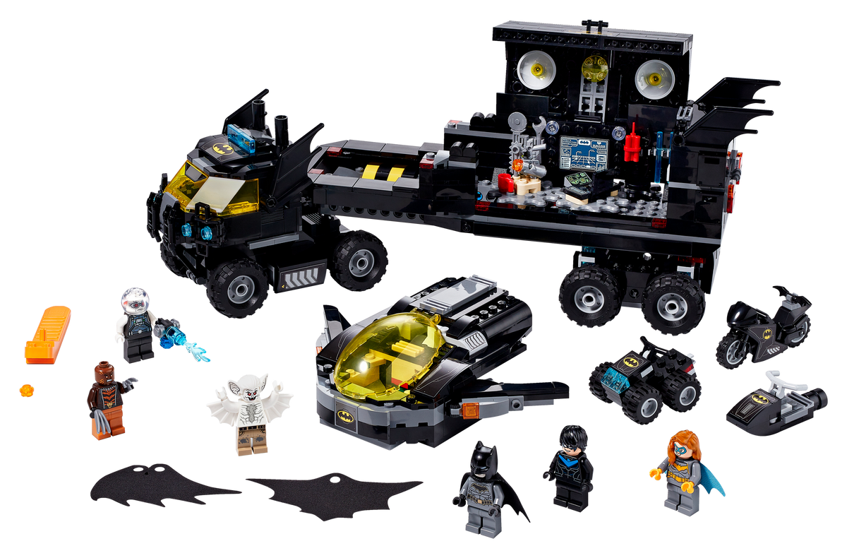 Batcave Lego Super Heroes Mobile Bat Base Bat Base Lego Batman Dc