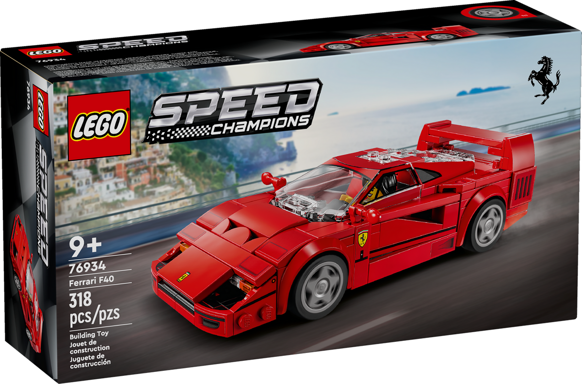 76934 Ferrari F40 Supercar – Bricks & Minifigs - Pearland