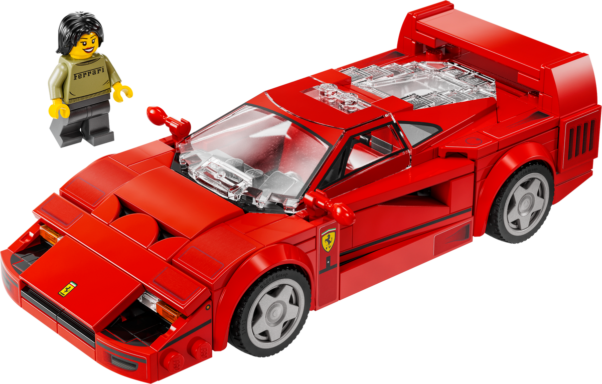 自動車 Ferrari Model Cars Set 76934 Ferrari F40 Supercar – Bricks & Minifigs - Pearland