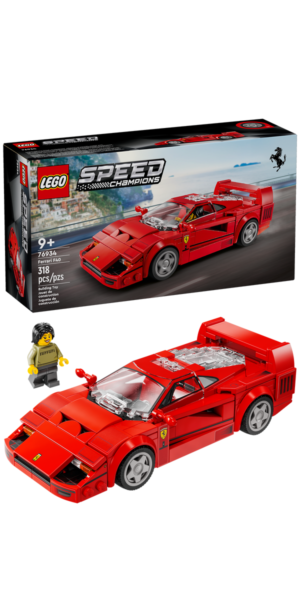 76934 Ferrari F40 Supercar – Bricks & Minifigs - Pearland