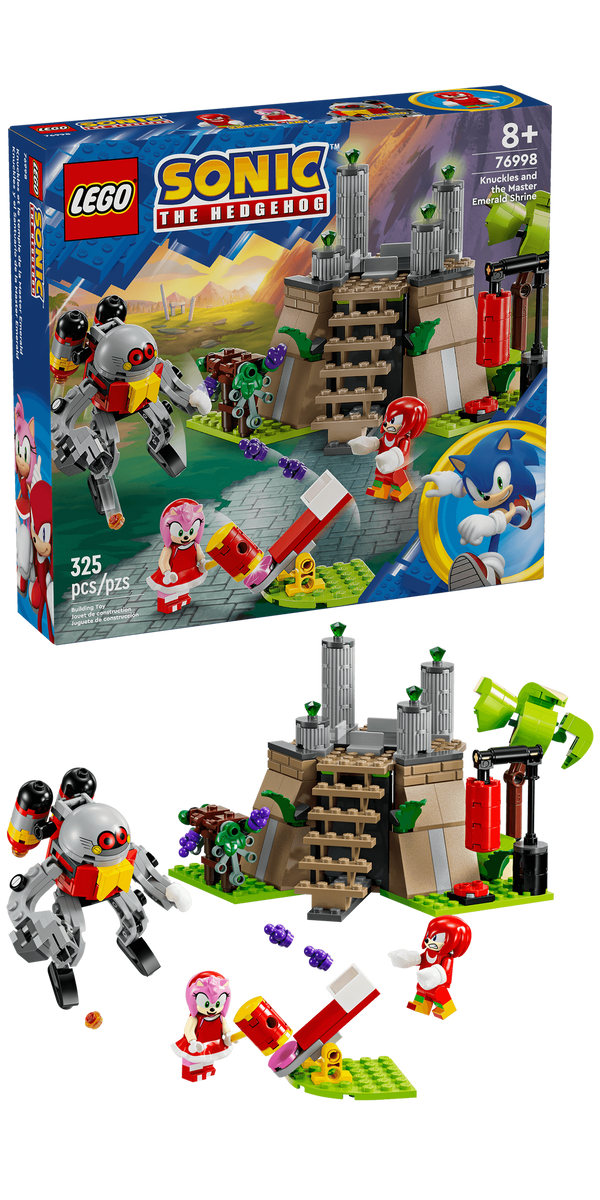 76998 Knuckles and the Master Emerald Shrine – Bricks & Minifigs