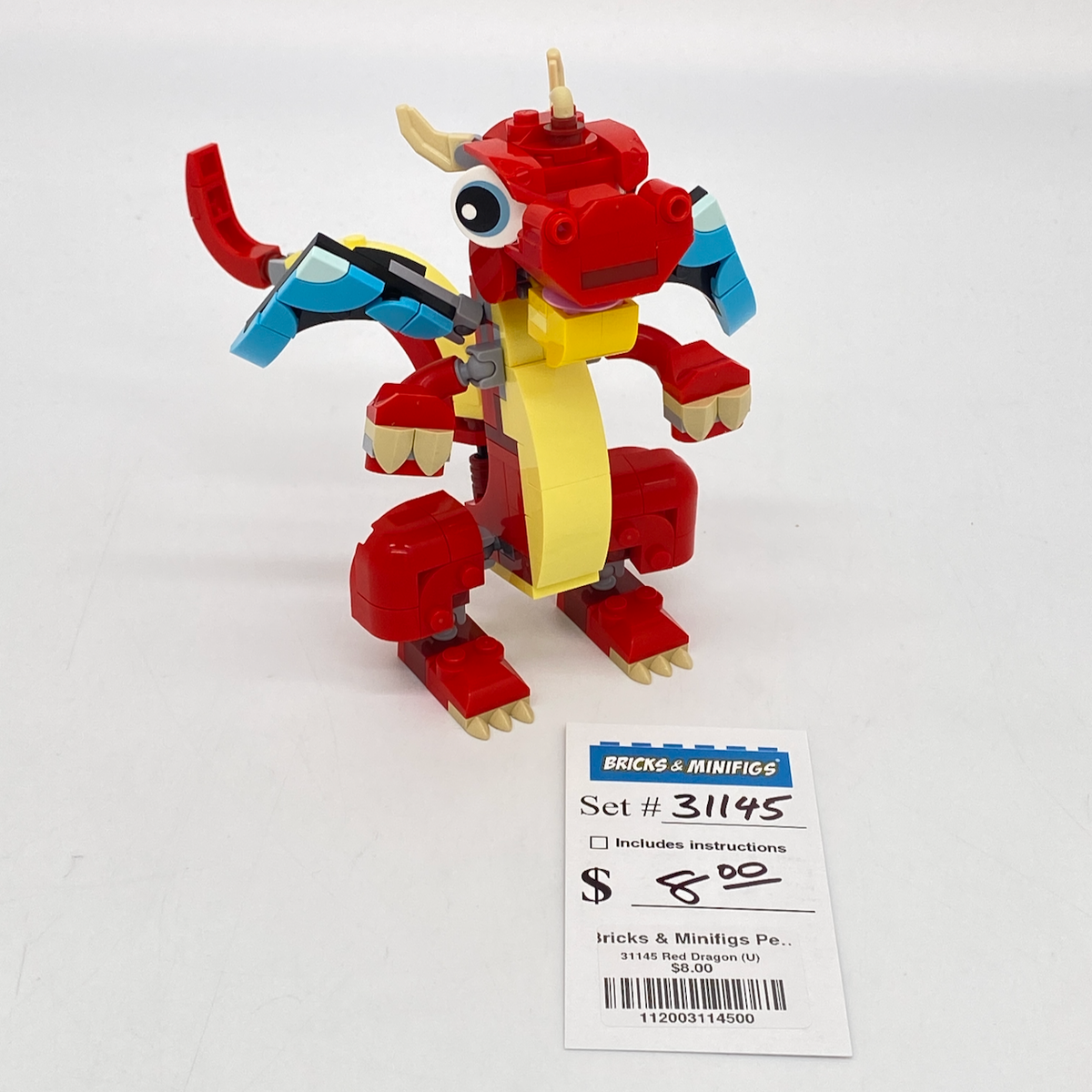 31145 Red Dragon (U) – Bricks & Minifigs - Pearland