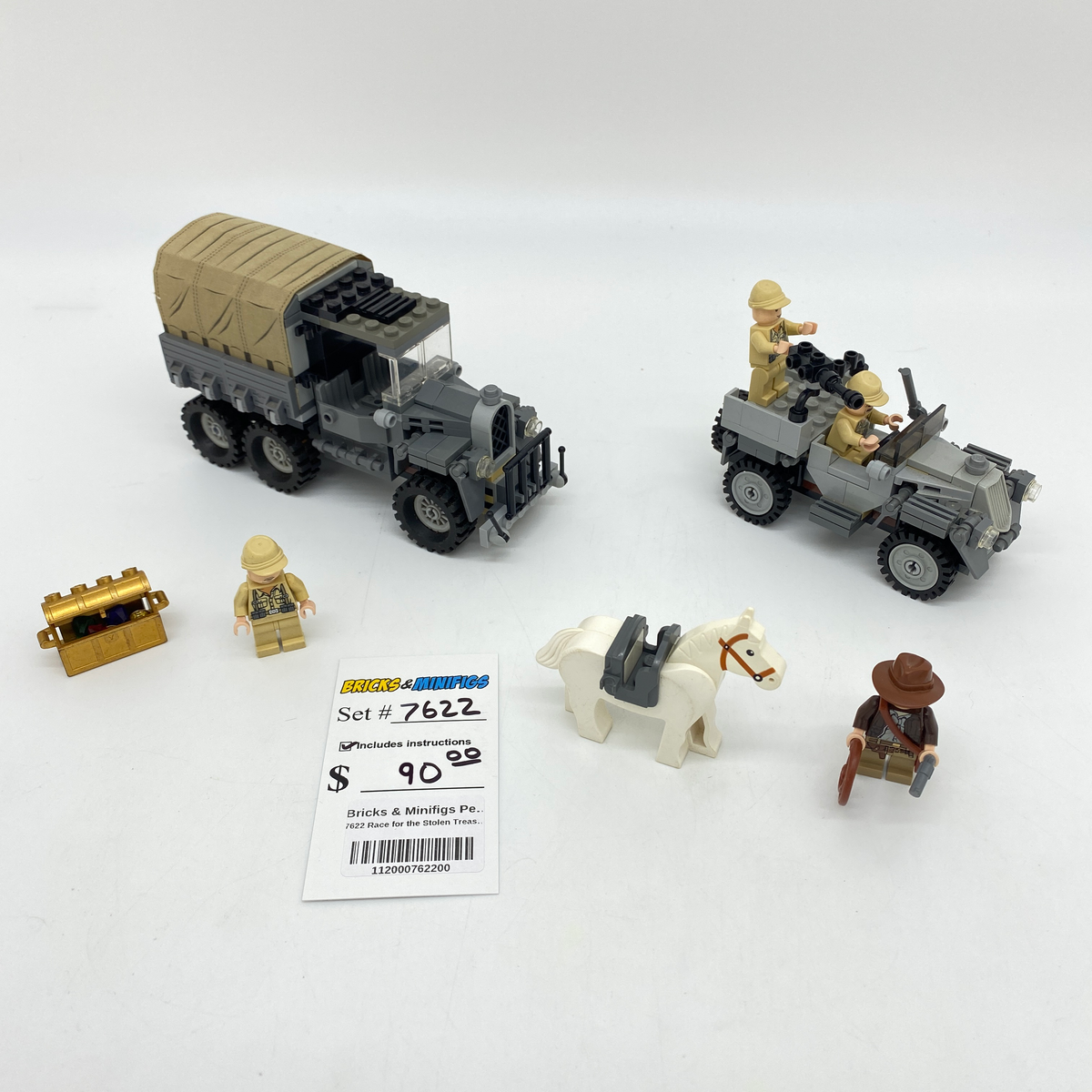7622 Race for the Stolen Treasure (U) – Bricks & Minifigs - Pearland