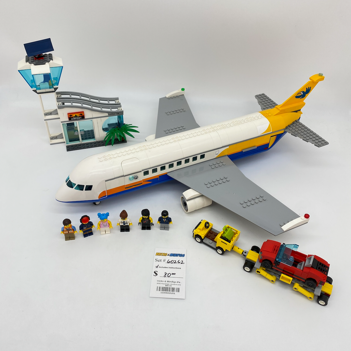 60262 Passenger Airplane (U1) – Bricks Minifigs Pearland