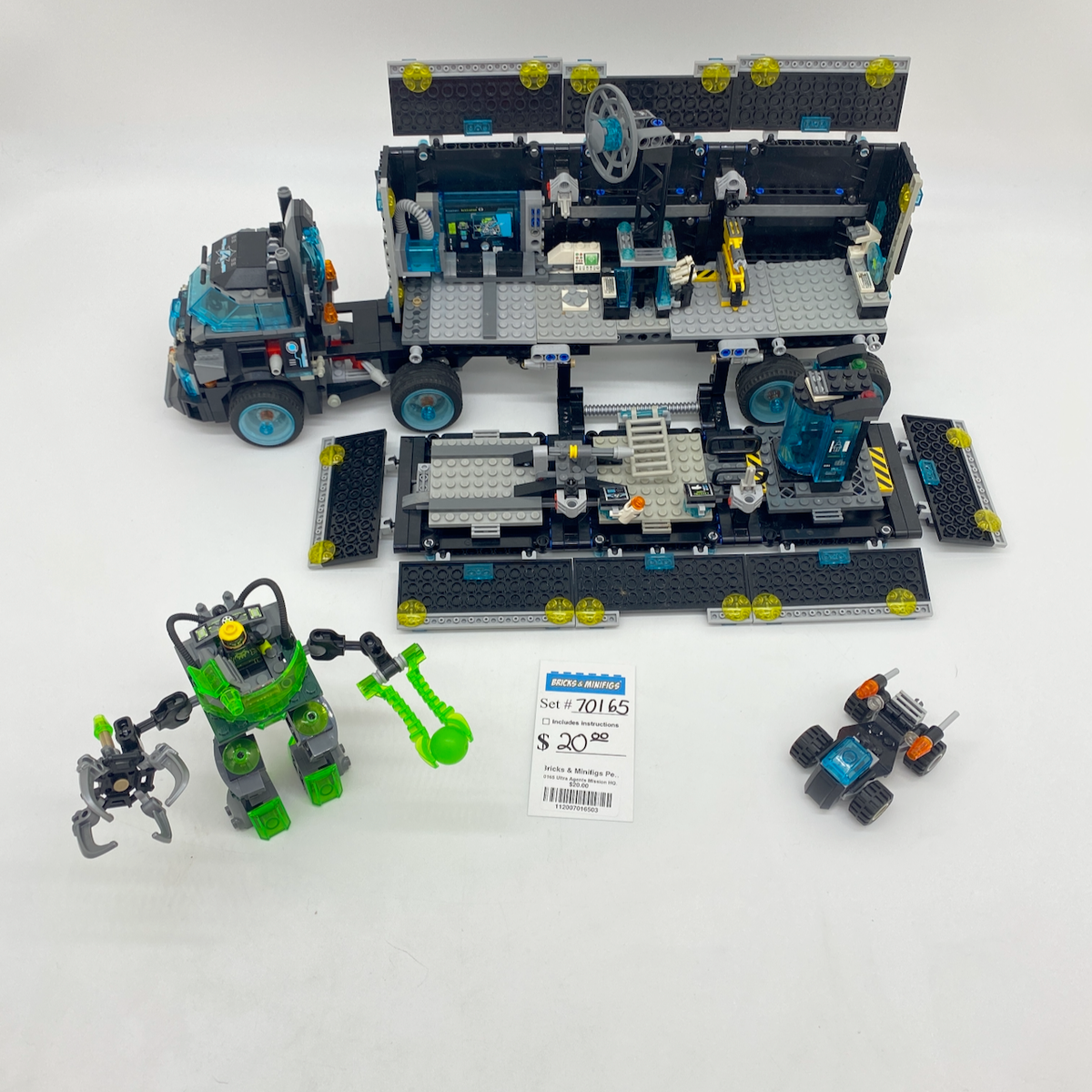 70165 Ultra Agents Mission HQ (U3) – Bricks & Minifigs - Pearland