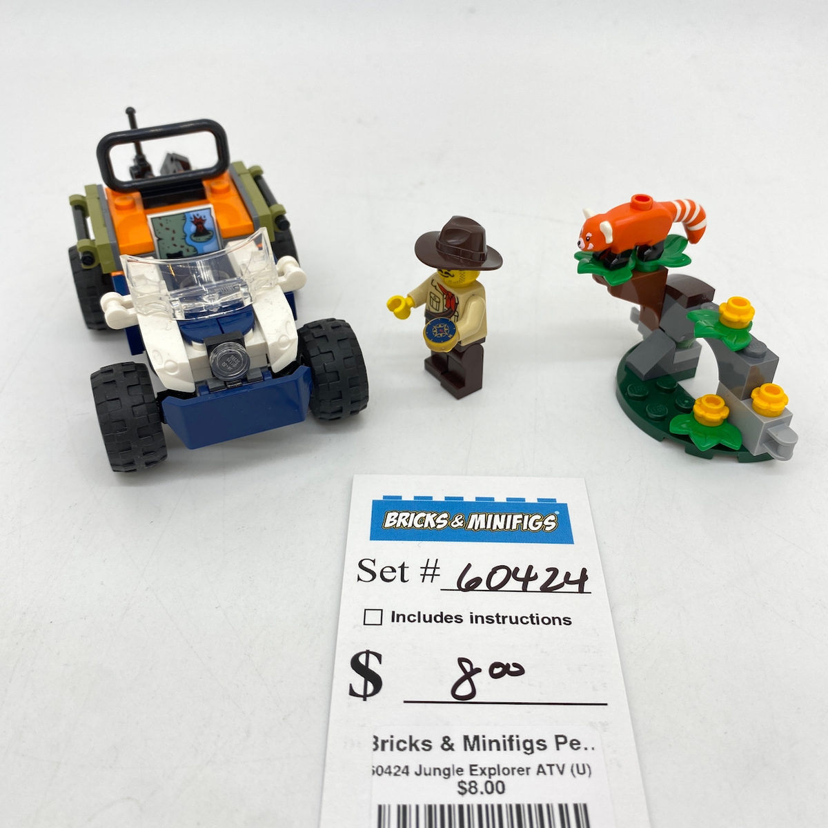 60424 Jungle Explorer ATV (U) – Bricks Minifigs Pearland