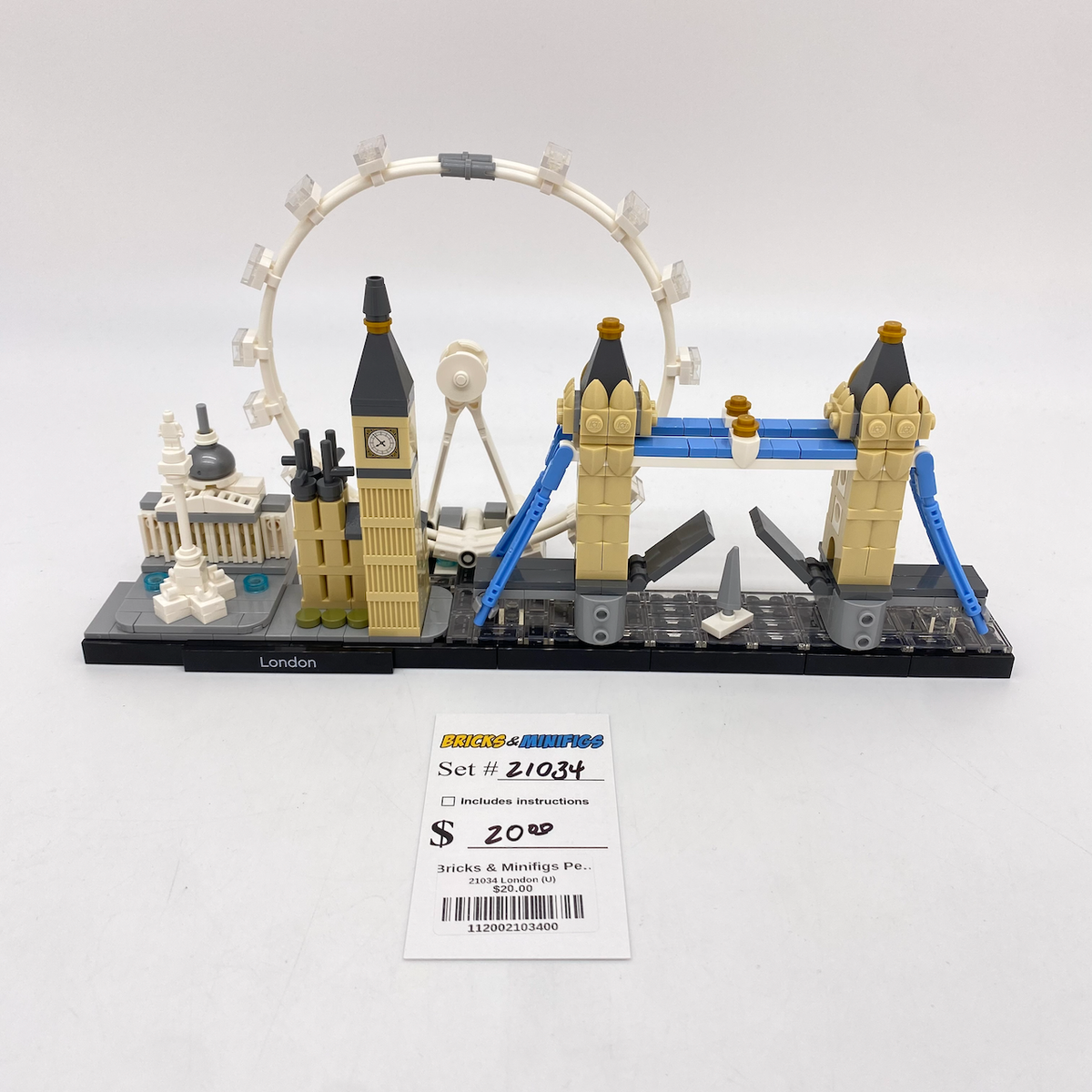 Lego Architecture London 21034 LEGO® London (21034) Display Case
