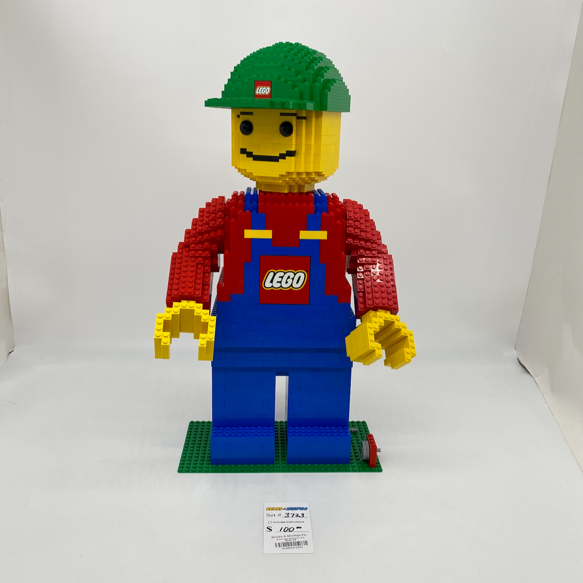 凸 LEGO レゴ 3723 Minifigure ジャンボフィグ 完成品 オールドレゴ  