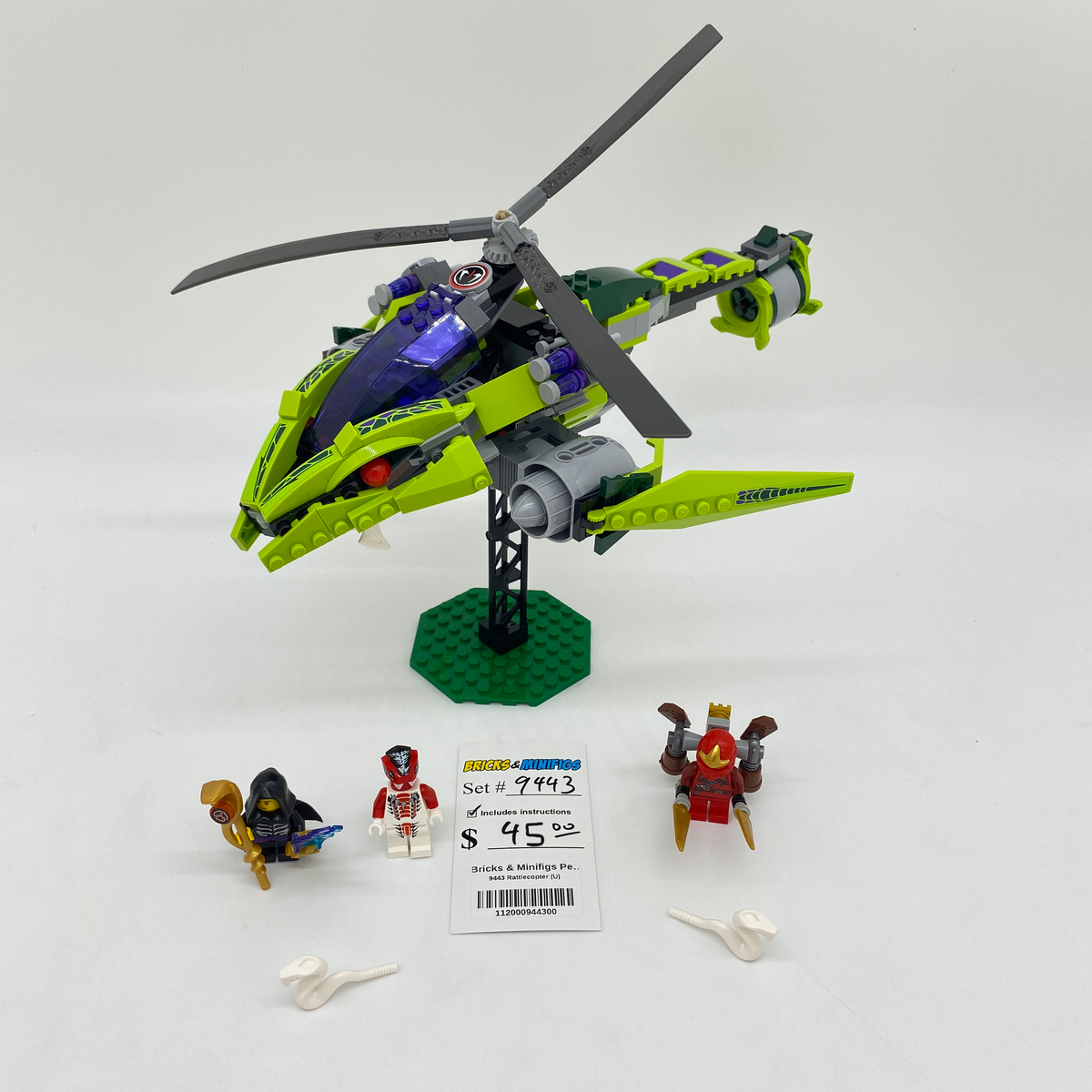 9443 Rattlecopter (U) – Bricks & Minifigs - Pearland